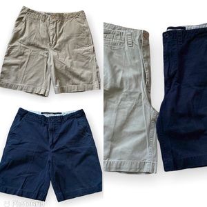 🏖️ Two Pairs of Falls Creek Chino Shorts Men’s 36